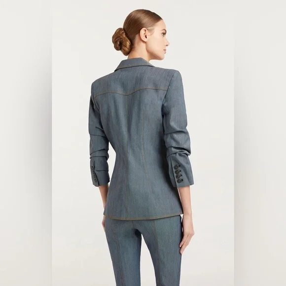 Cinq a Sept Suit Set: Louisa Blazer and Laurie Jeans - Picture 12 of 13